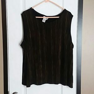 Sleeveless Dress Blouse